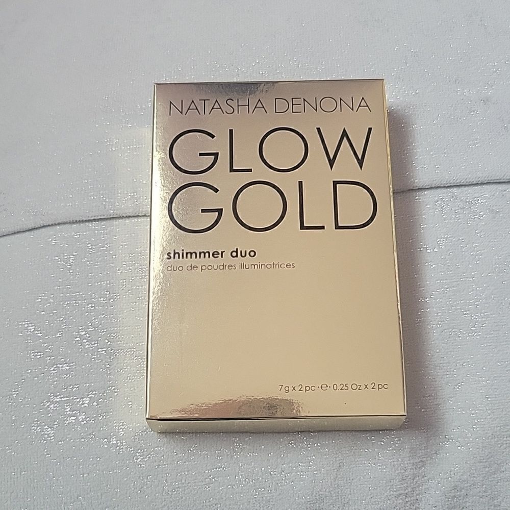 Natasha Denona glow gold shimmer duo
